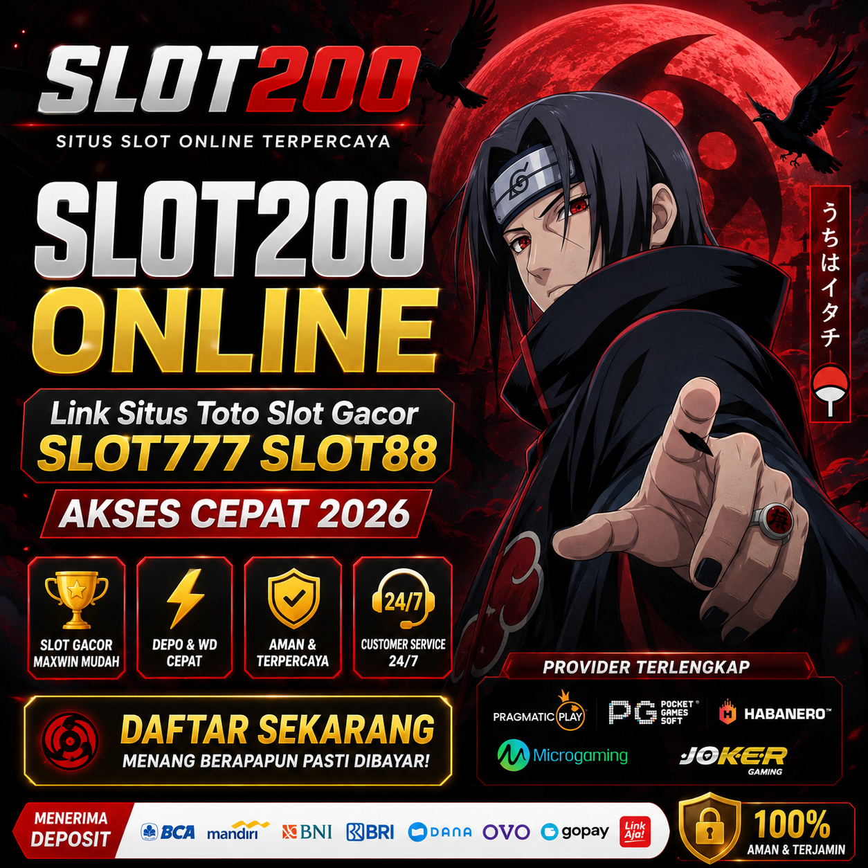 SLOT200 VIP - Link Situs Toto Slot Gacor Slot777 Slot88 Favorit Member