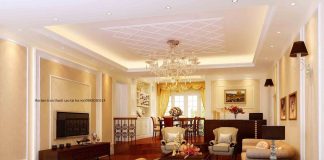 bảng giá làm trần thạch cao trọn gói tại Hà Nội giá làm trần thạch cao tại hà nội