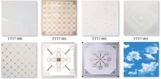 thi công làm trần nhựa giá rẻ tại hà nội mẫu tấm nhựa thả đẹp